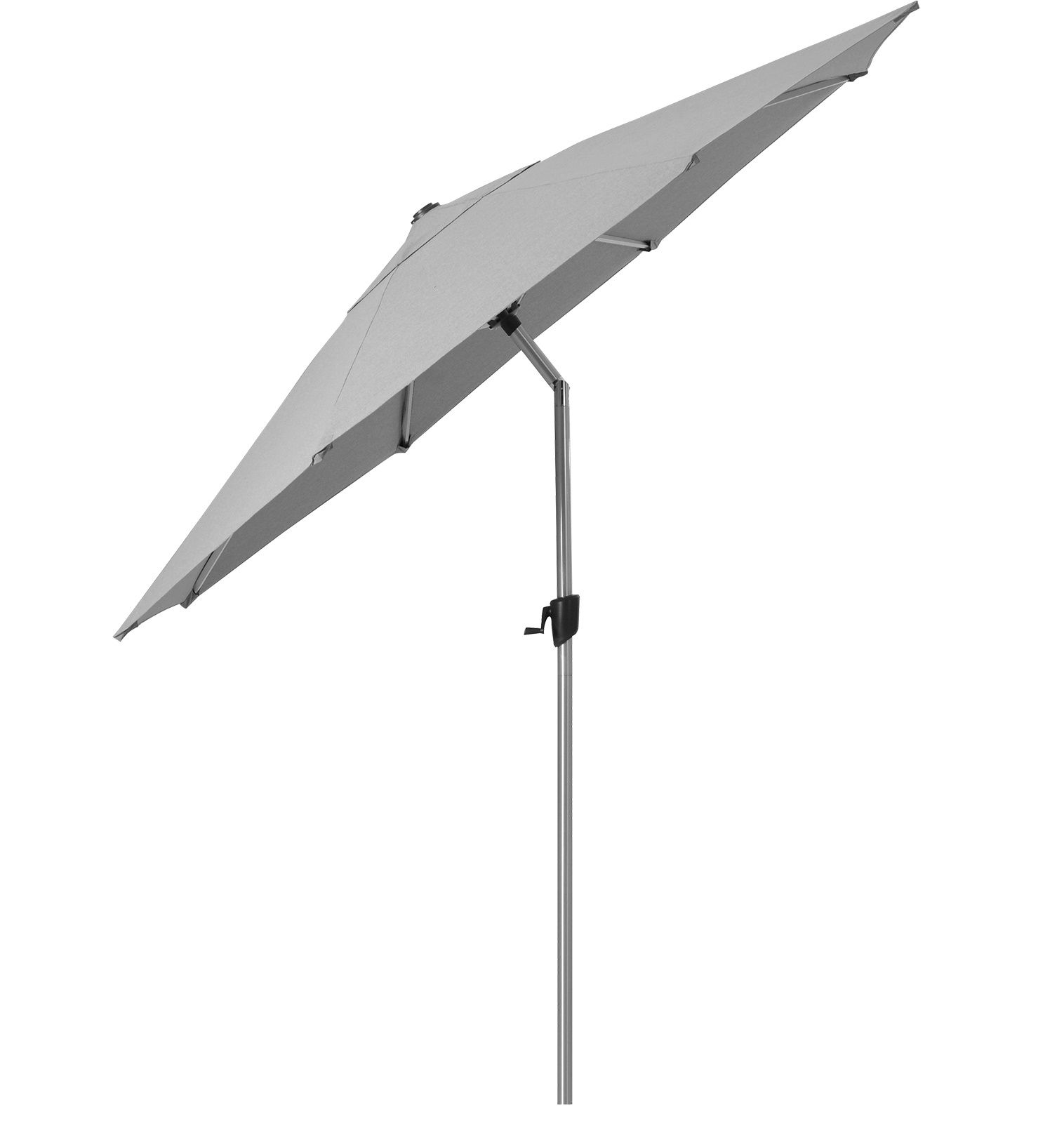 Sunshade Parasol Ø300 cm Inclinable gris clair Cane-Line